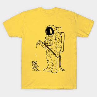 Gardening Astronaut T-Shirt